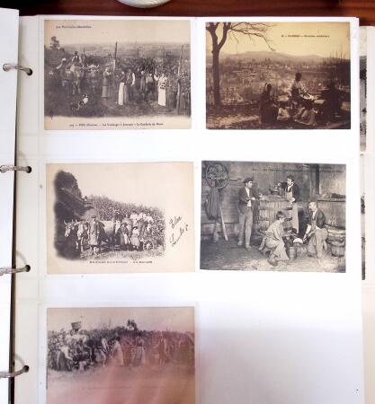 CARTES POSTALES, Collection d'environ 1000 cartes postales