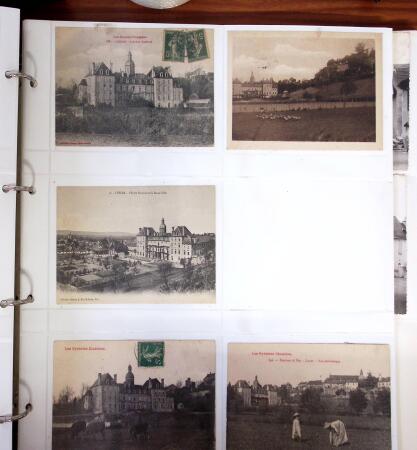 CARTES POSTALES, Collection d'environ 1000 cartes postales