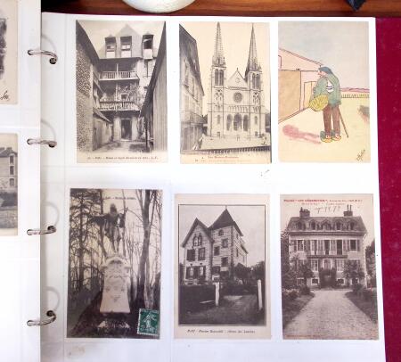 CARTES POSTALES, Collection d'environ 1000 cartes postales