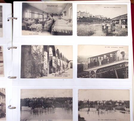 CARTES POSTALES, Collection d'environ 1000 cartes postales