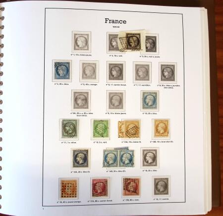 1849-2018, Collection de timbres neufs de France en