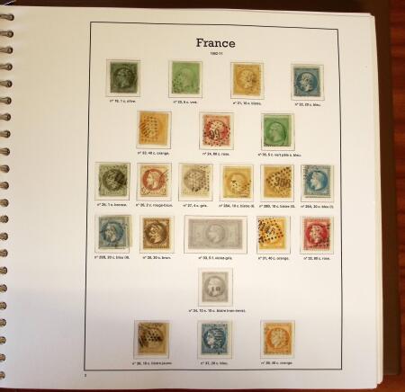 1849-2018, Collection de timbres neufs de France en