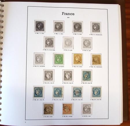 1849-2018, Collection de timbres neufs de France en