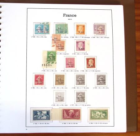 1849-2018, Collection de timbres neufs de France en