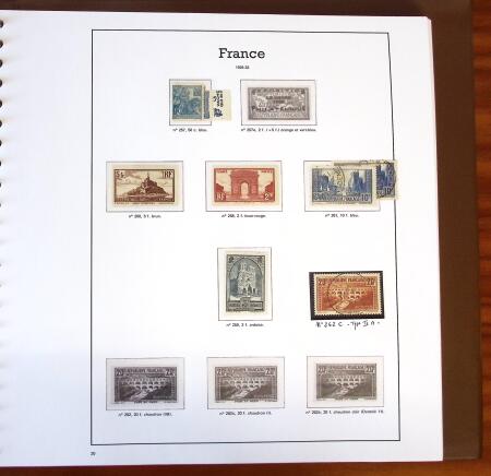 1849-2018, Collection de timbres neufs de France en