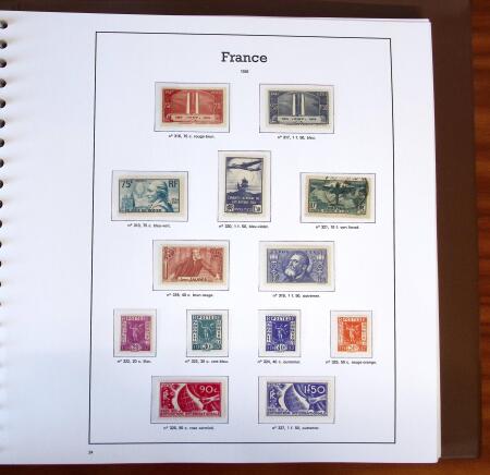 1849-2018, Collection de timbres neufs de France en