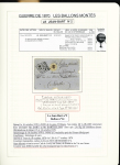 1870-71, Collection de 34 ballons montés joliment
