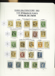 1849-1874, Collection sur les oblitérations de Paris