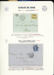 1849-1874, Collection sur les oblitérations de Paris