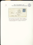1849-1874, Collection sur les oblitérations de Paris