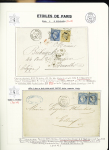 1849-1874, Collection sur les oblitérations de Paris