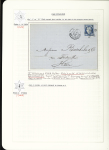1849-1874, Collection sur les oblitérations de Paris