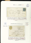 1849-1874, Collection sur les oblitérations de Paris