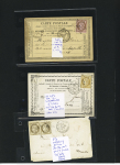 1849-1874, Collection sur les oblitérations de Paris