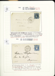 1849-1874, Collection sur les oblitérations de Paris