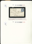 1849-1874, Collection sur les oblitérations de Paris