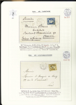1849-1874, Collection sur les oblitérations de Paris