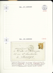1849-1874, Collection sur les oblitérations de Paris