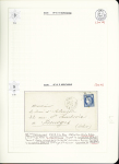 1849-1874, Collection sur les oblitérations de Paris