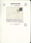 1849-1874, Collection sur les oblitérations de Paris