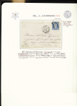 1849-1874, Collection sur les oblitérations de Paris