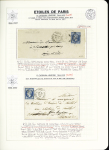 1849-1874, Collection sur les oblitérations de Paris