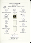 1849-1874, Collection sur les oblitérations de Paris