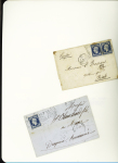 1849-1874, Collection sur les oblitérations de Paris
