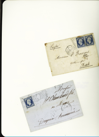 1849-1874, Collection sur les oblitérations de Paris
