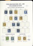 1849-1874, Collection sur les oblitérations de Paris