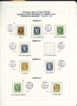 1849-1874, Collection sur les oblitérations de Paris