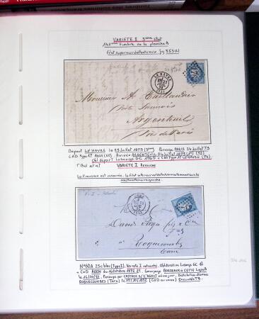 1871-1874, Etude de planchage sur N°60 très avancée,