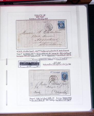 1871-1874, Etude de planchage sur N°60 très avancée,