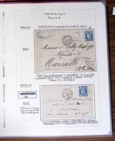 1871-1874, Etude de planchage sur N°60 très avancée,