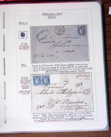 1871-1874, Etude de planchage sur N°60 très avancée,