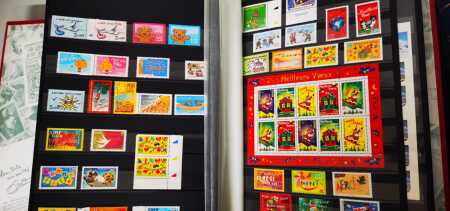 1970-1998, Ensemble de timbres neufs en 5 classeurs