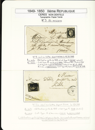 1849-1878, Collection de France très bien présentée