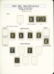 1849-1878, Collection de France très bien présentée