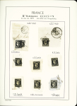1849-1878, Collection de France très bien présentée