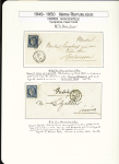 1849-1878, Collection de France très bien présentée