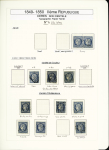 1849-1878, Collection de France très bien présentée
