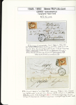 1849-1878, Collection de France très bien présentée