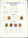 1849-1878, Collection de France très bien présentée