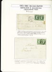 1849-1878, Collection de France très bien présentée