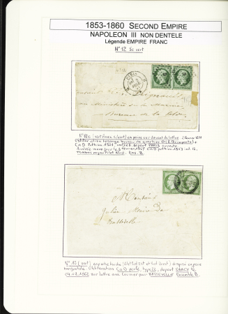 1849-1878, Collection de France très bien présentée