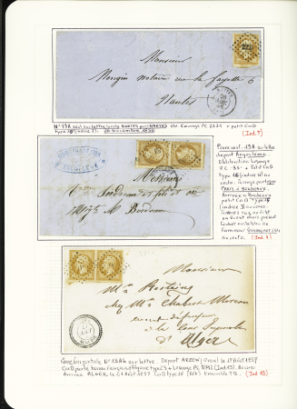 1849-1878, Collection de France très bien présentée