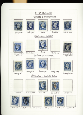 1849-1878, Collection de France très bien présentée