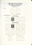 1849-1878, Collection de France très bien présentée
