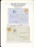 1849-1878, Collection de France très bien présentée