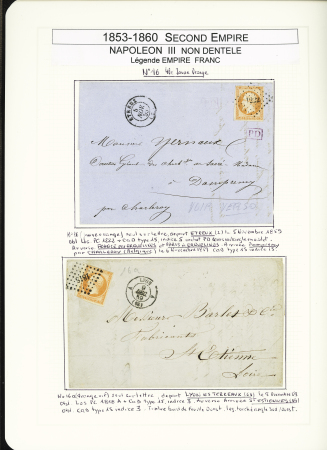 1849-1878, Collection de France très bien présentée
